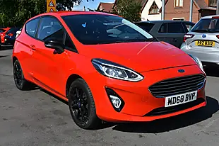 Used 2019 Ford Fiesta Zetec Red - Interior and Exterior details 2