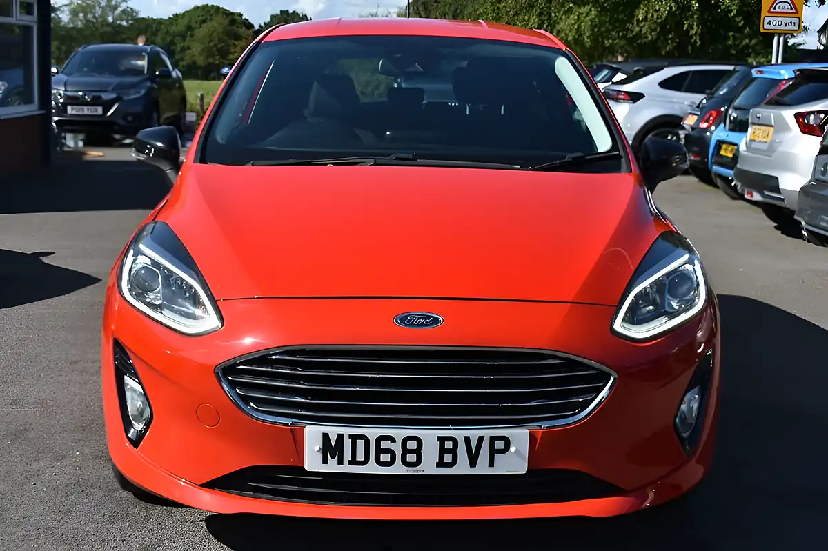 Used 2019 Ford Fiesta Zetec Red - Interior and Exterior details 3