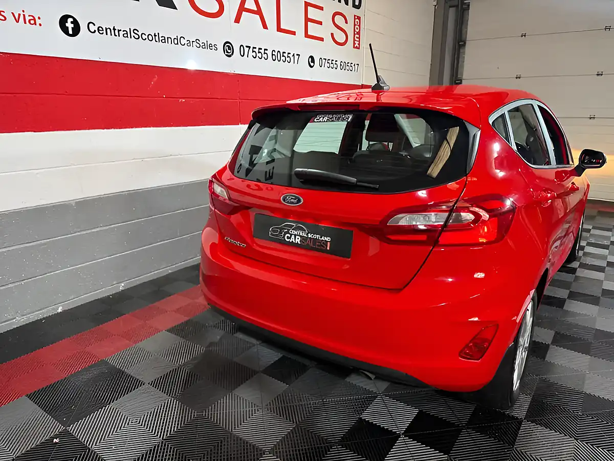 Used 2019 Ford Fiesta Zetec Red - Interior and Exterior details 18