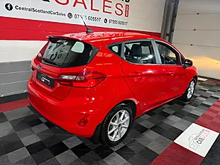 Used 2019 Ford Fiesta Zetec Red - Interior and Exterior details 2