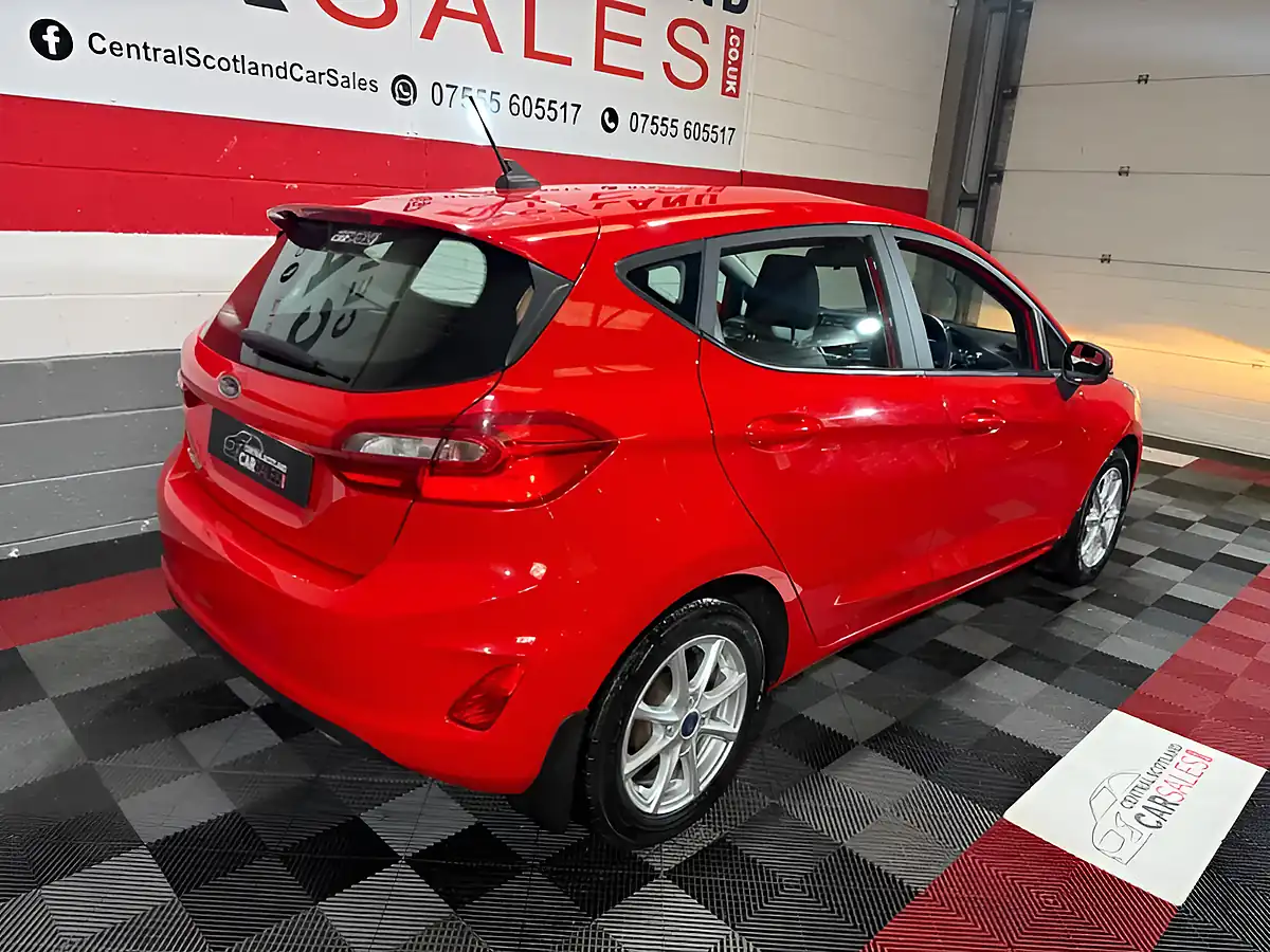 Used 2019 Ford Fiesta Zetec Red - Interior and Exterior details 2