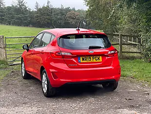 Used 2019 Ford Fiesta Zetec Red - Interior and Exterior details 5