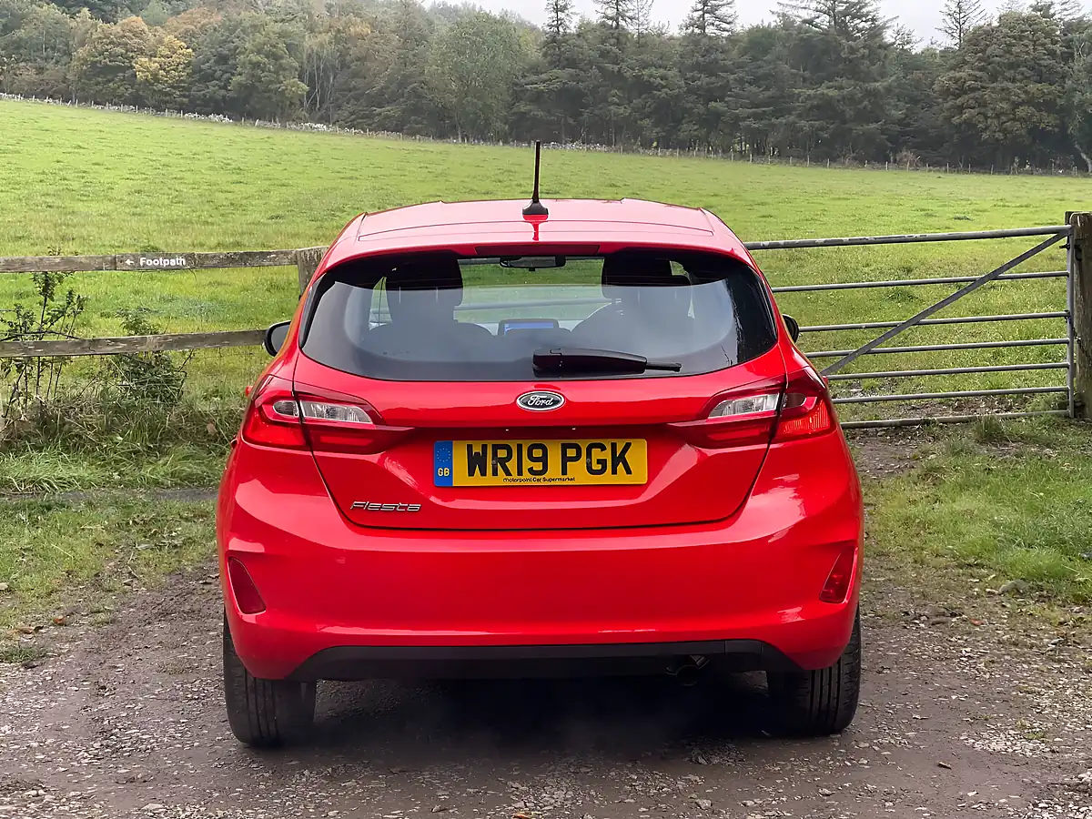 Used 2019 Ford Fiesta Zetec Red - Interior and Exterior details 6