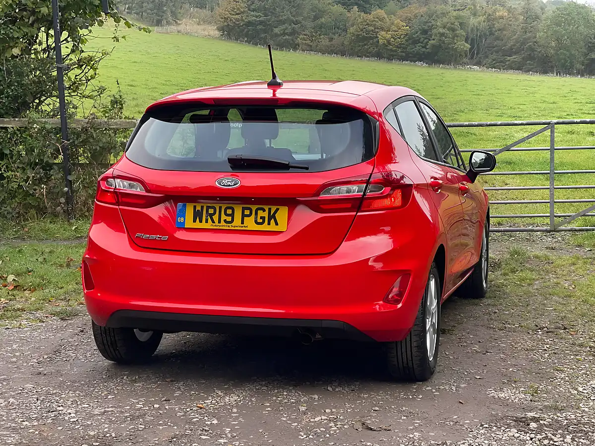 Used 2019 Ford Fiesta Zetec Red - Interior and Exterior details 7