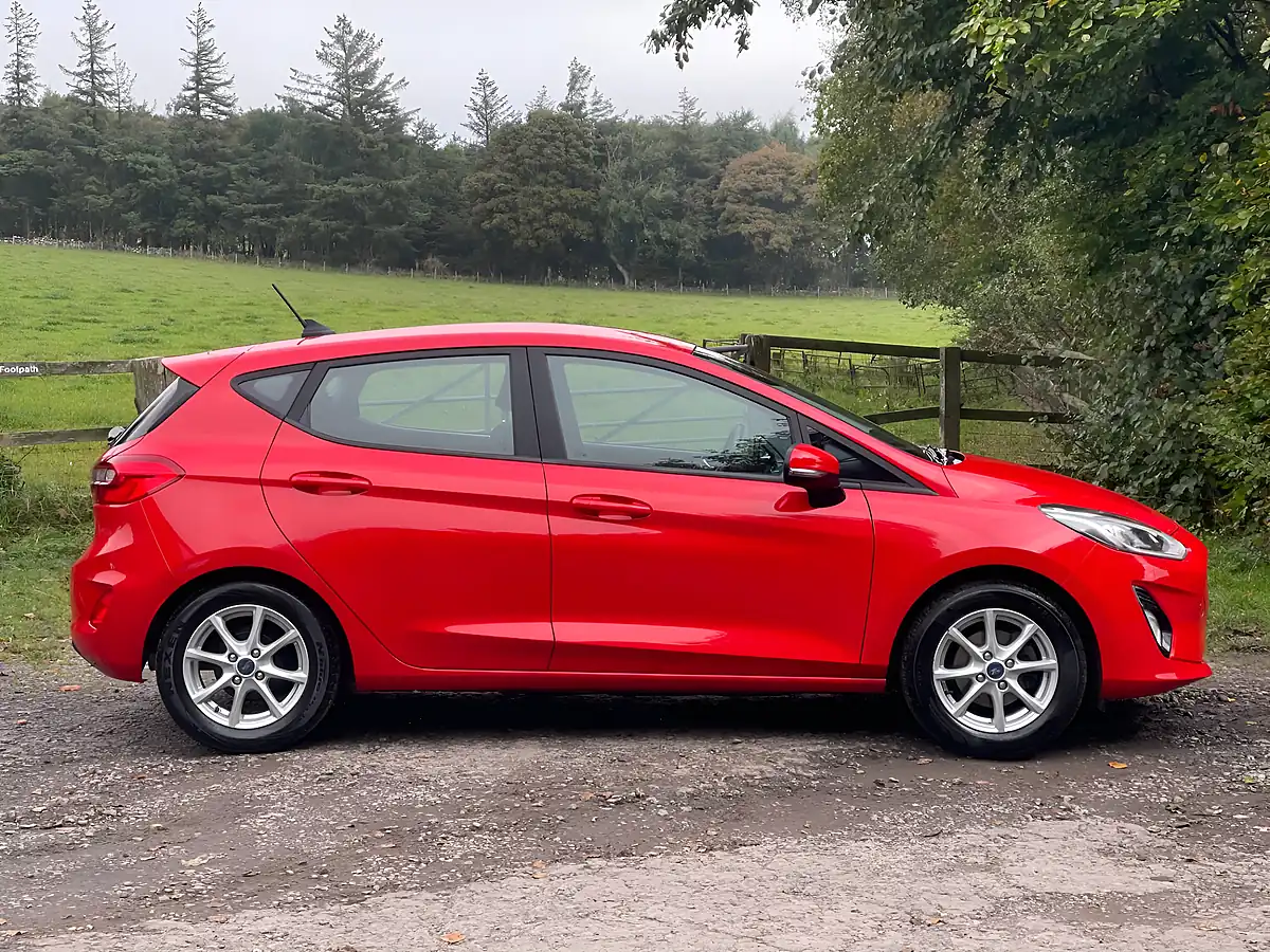 Used 2019 Ford Fiesta Zetec Red - Interior and Exterior details 8