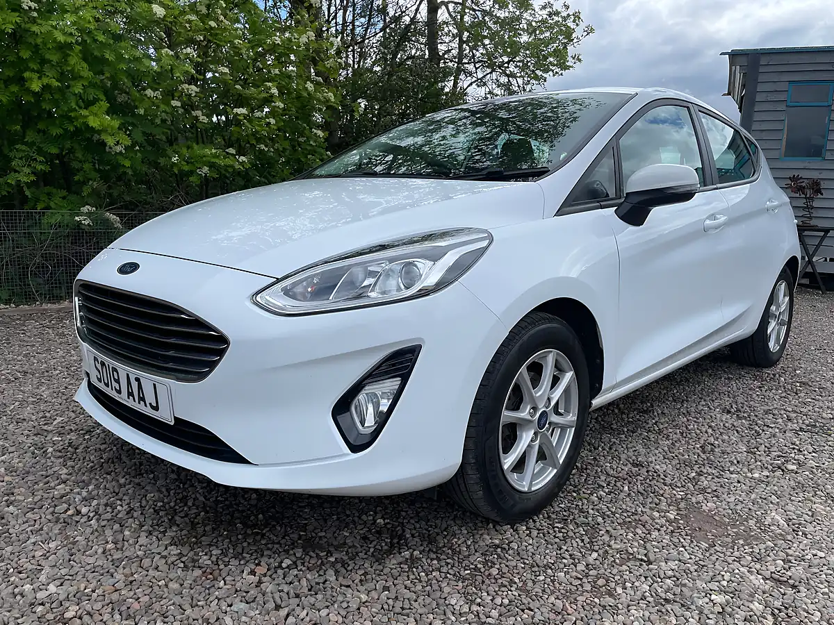 Used 2019 Ford Fiesta Zetec White - Interior and Exterior details 2