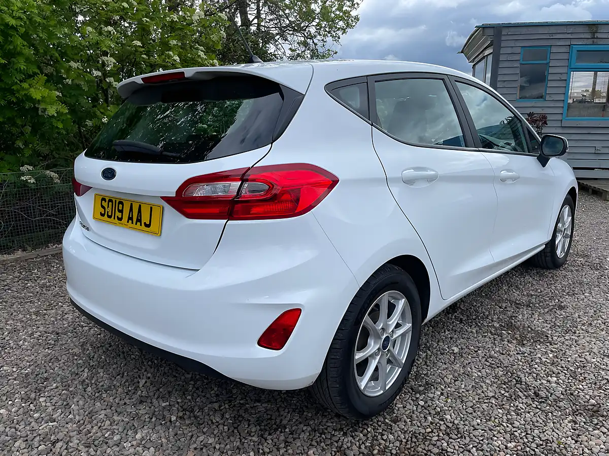 Used 2019 Ford Fiesta Zetec White - Interior and Exterior details 3