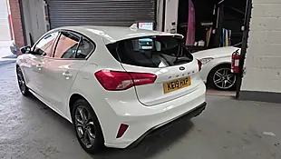 Used 2019 Ford Focus ST-Line White - Interior and Exterior details 4