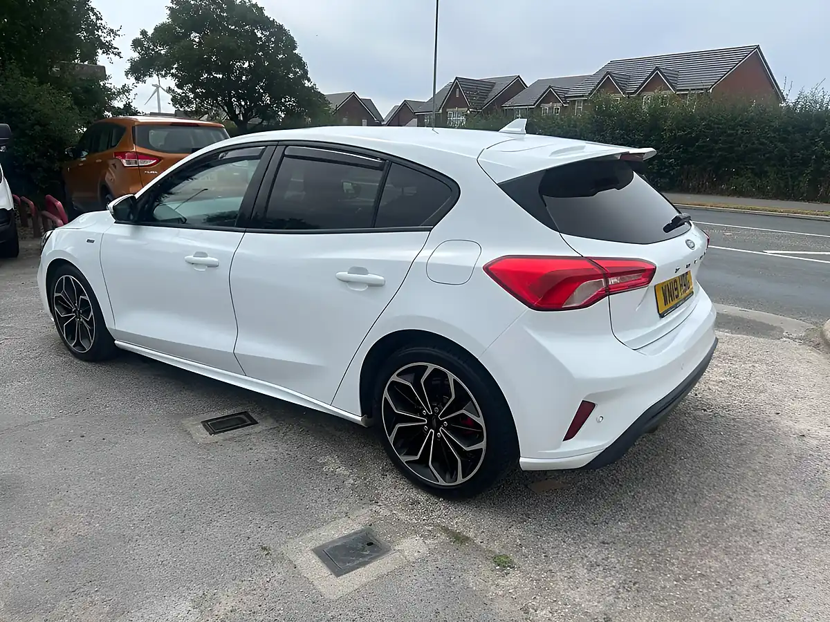 Used 2019 Ford Focus ST-Line X White - Interior and Exterior details 2