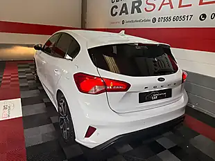 Used 2019 Ford Focus ST-Line X White - Interior and Exterior details 4