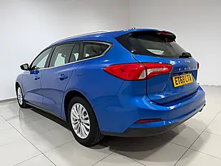 Used 2019 Ford Focus Titanium Blue - Interior and Exterior details 6