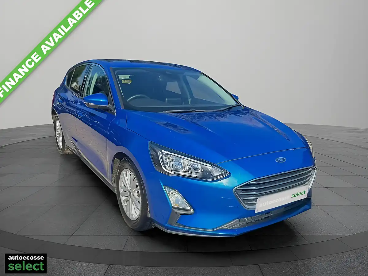 Used 2019 Ford Focus Titanium Blue - Front View