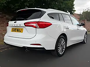 Used 2019 Ford Focus Titanium X White - Interior and Exterior details 5