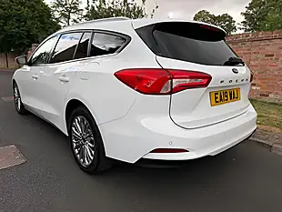 Used 2019 Ford Focus Titanium X White - Interior and Exterior details 6