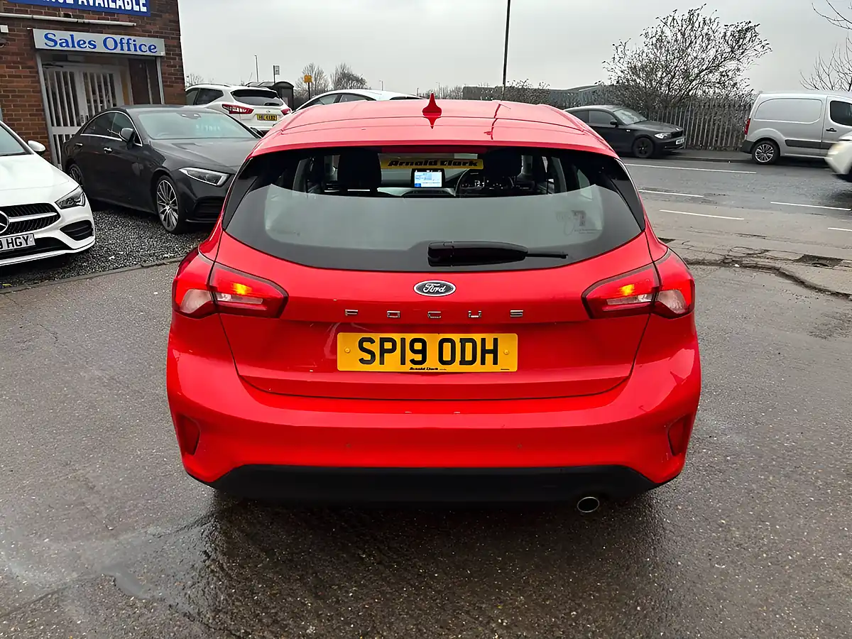 Used 2019 Ford Focus Zetec Red - Interior and Exterior details 11
