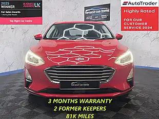 Used 2019 Ford Focus Zetec Red - Interior and Exterior details 2