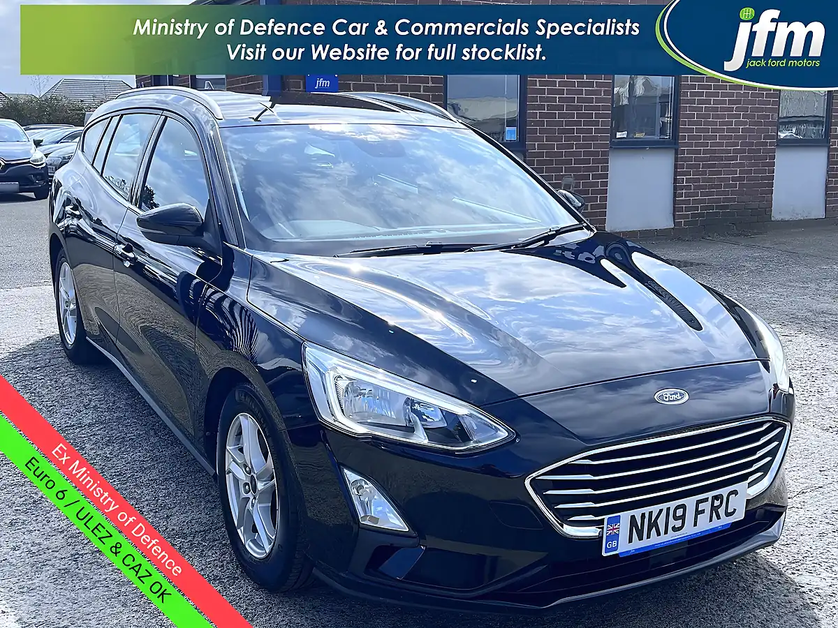 Used 2019 Ford Focus Zetec Shadow Black Met - Front View