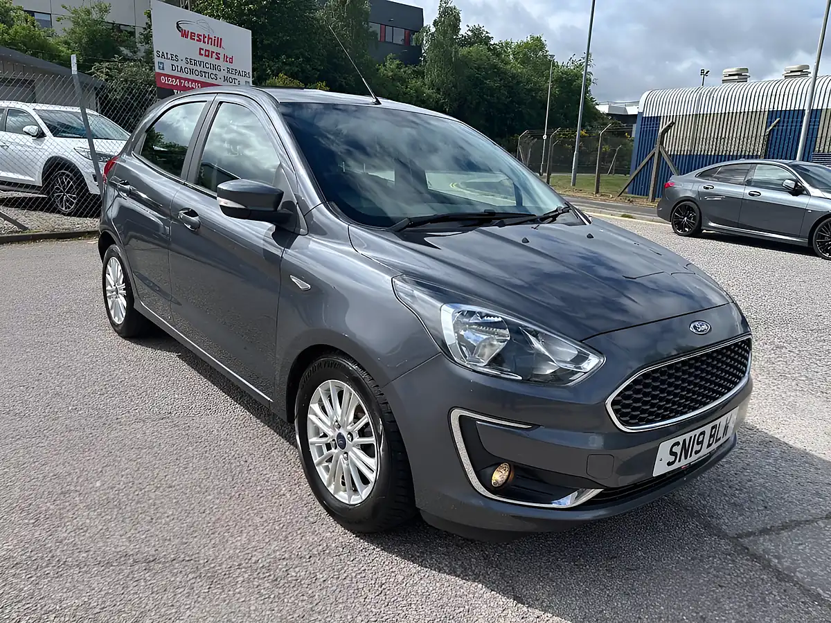 Used 2019 Ford Ka+ Zetec Grey - Front View