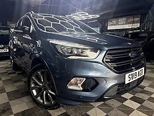 Used 2019 Ford Kuga ST-Line Edition Blue - Interior and Exterior details 2