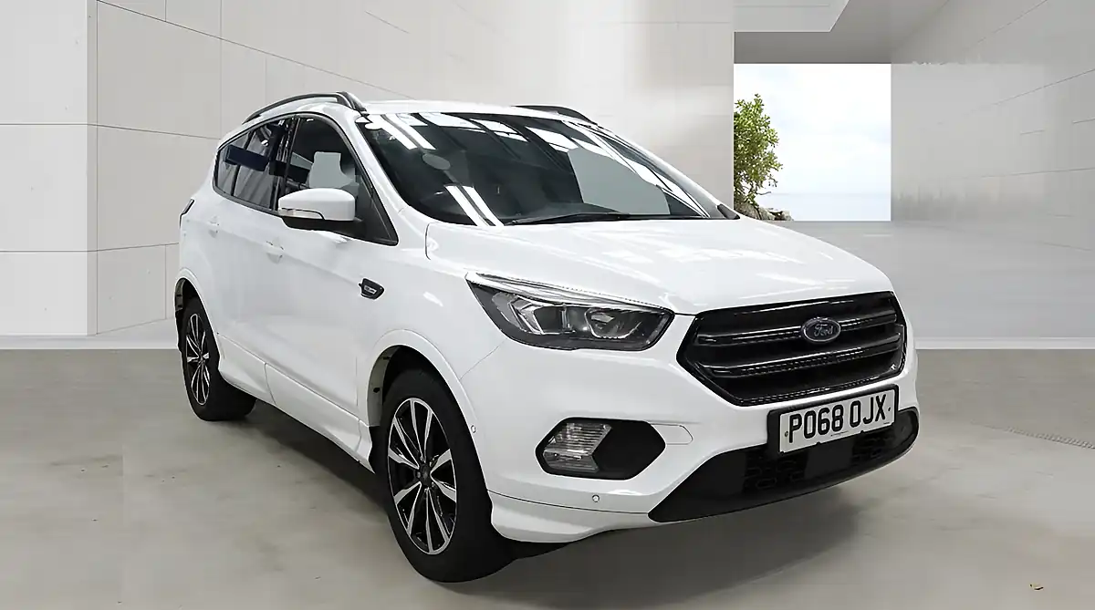 Used 2019 Ford Kuga ST-Line White - Front View