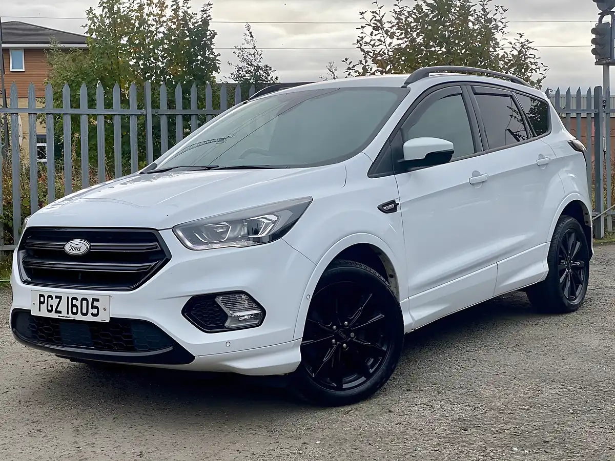 Used 2019 Ford Kuga ST Line White - Interior and Exterior details 3