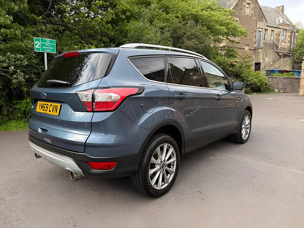 Used 2019 Ford Kuga Titanium Edition Blue - Interior and Exterior details 2