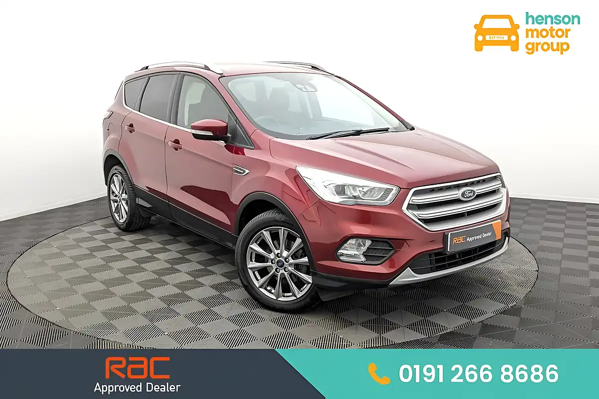 Used 2019 Ford Kuga Titanium Edition Red - Front View