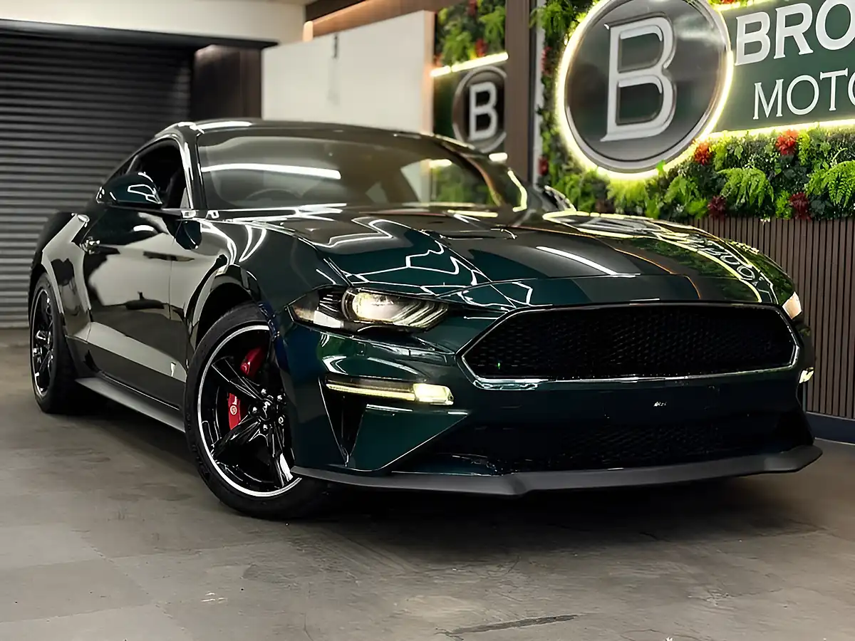 Used 2019 Ford Mustang Bullitt Green - Front View