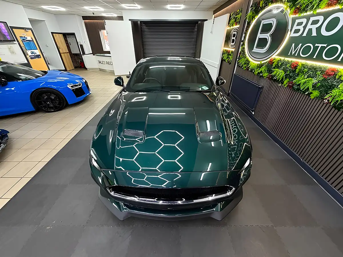 Used 2019 Ford Mustang Bullitt Green - Interior and Exterior details 7