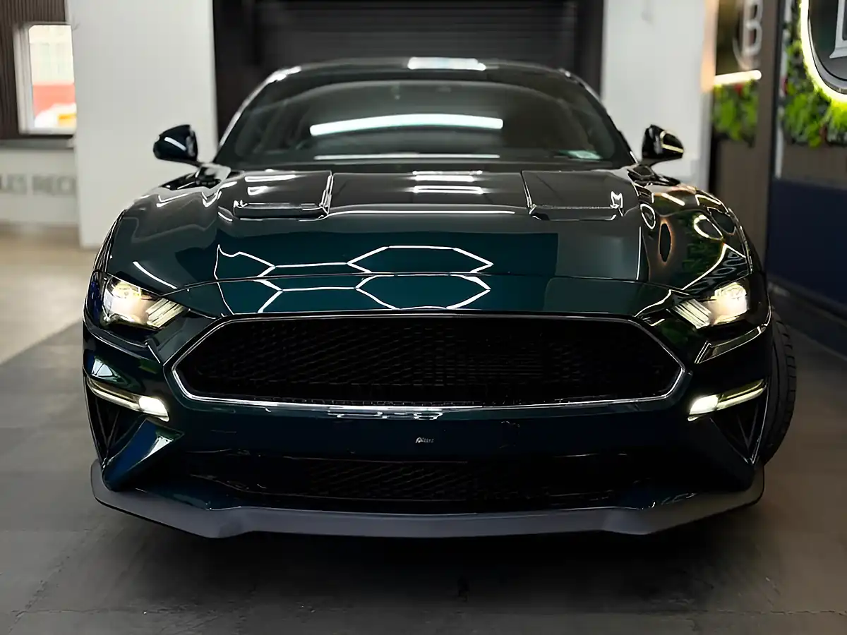 Used 2019 Ford Mustang Bullitt Green - Interior and Exterior details 9