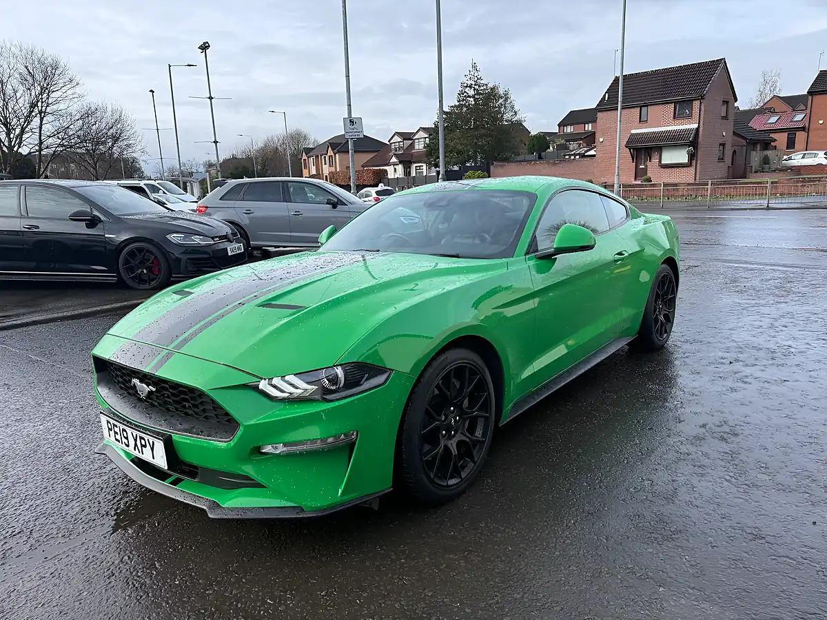 Used 2019 Ford Mustang Fastback Green - Interior and Exterior details 10