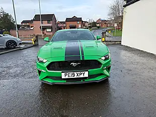 Used 2019 Ford Mustang Fastback Green - Interior and Exterior details 11