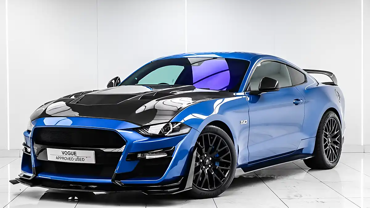 Used 2019 Ford Mustang GT Blue - Interior and Exterior details 10