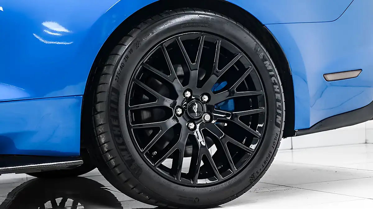 Used 2019 Ford Mustang GT Blue - Interior and Exterior details 12