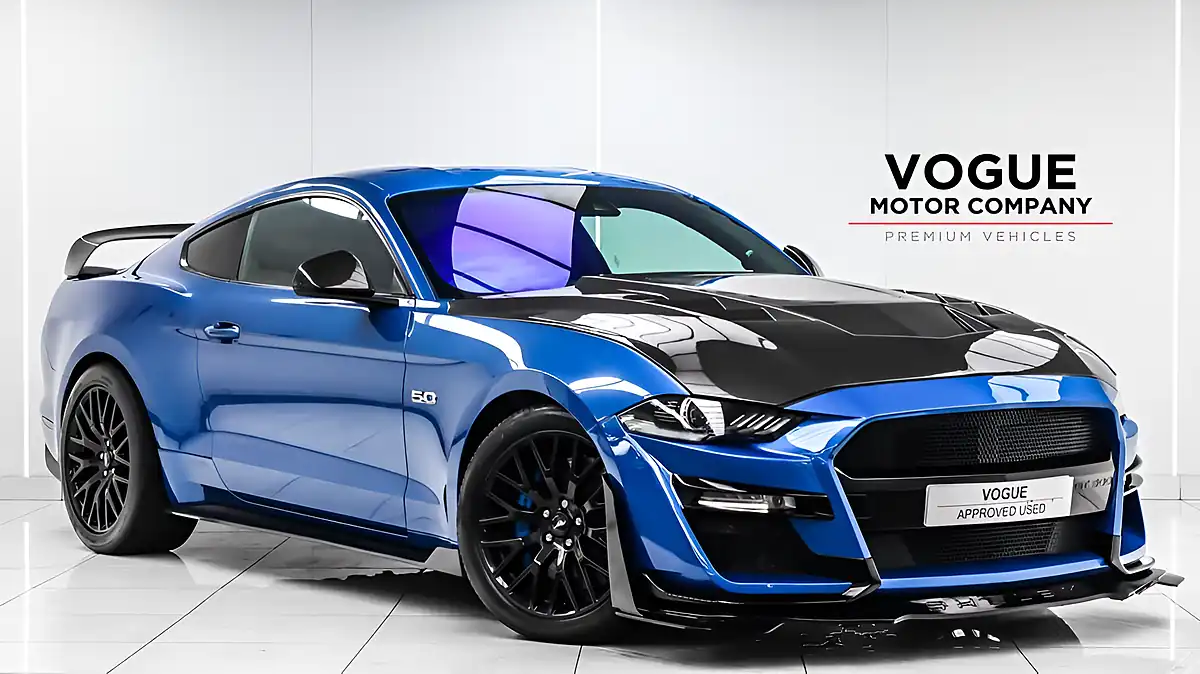 Used 2019 Ford Mustang GT Blue - Interior and Exterior details 2