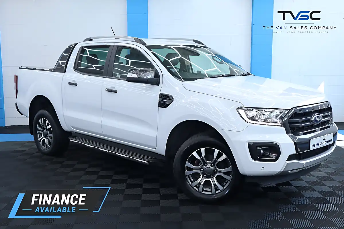 Used 2019 Ford Ranger Wildtrak White - Front View