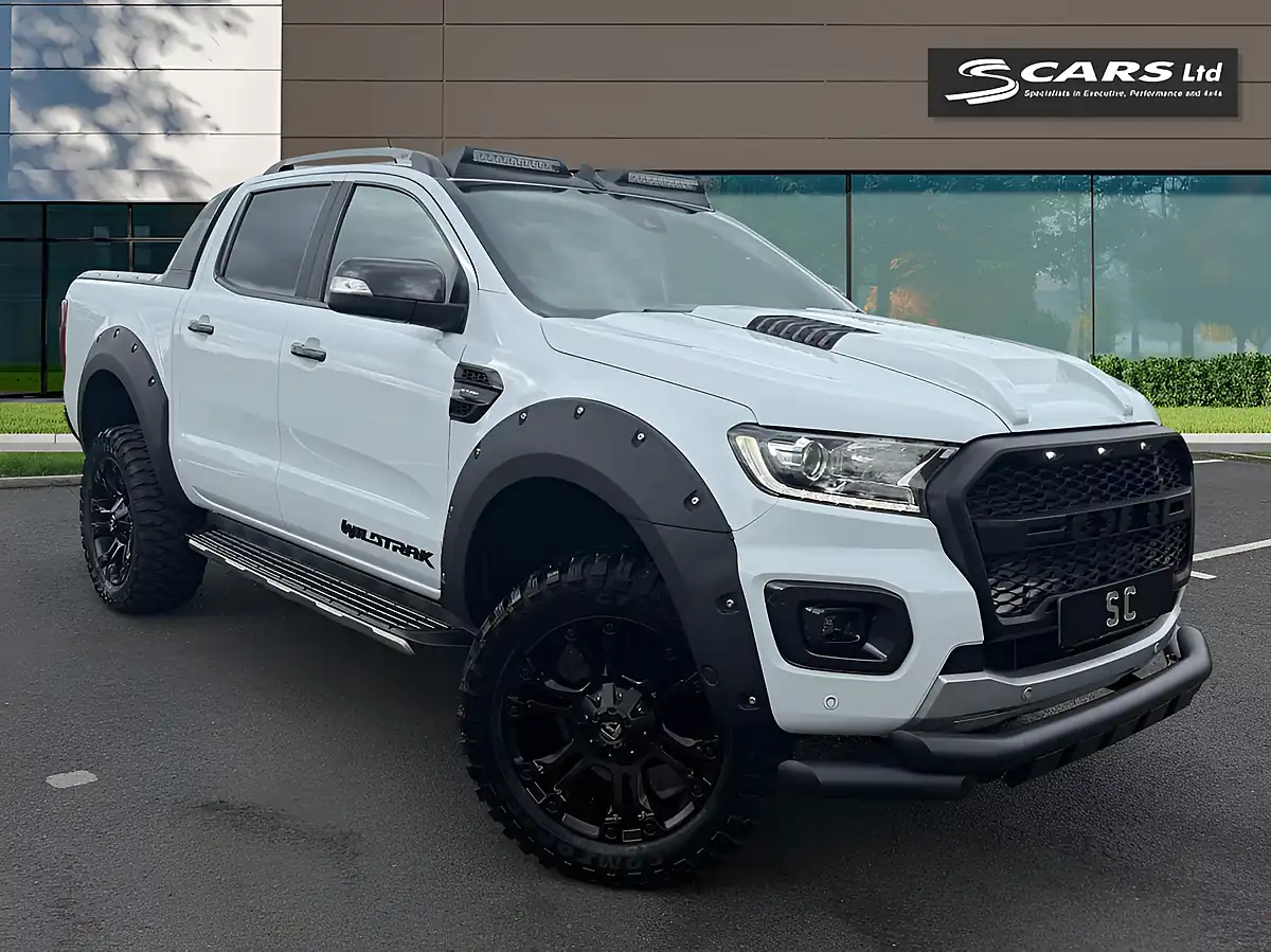 Used 2019 Ford Ranger Wildtrak White - Front View