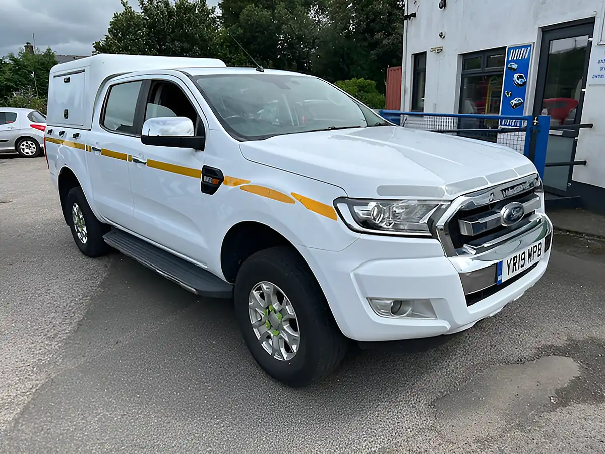 Used 2019 Ford Ranger Xlt White - Interior and Exterior details 12