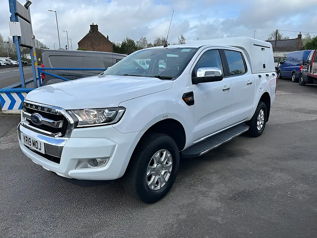 Used 2019 Ford Ranger Xlt White - Front View