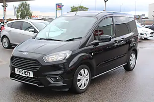 Used 2019 Ford Tourneo Courier Zetec Black - Interior and Exterior details 8
