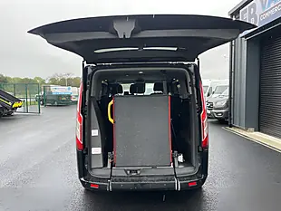 Used 2019 Ford Tourneo Custom Independence RS 6 SEAT Crew Van Black - Interior and Exterior details 12