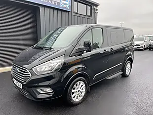Used 2019 Ford Tourneo Custom Independence RS 6 SEAT Crew Van Black - Interior and Exterior details 2