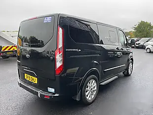 Used 2019 Ford Tourneo Custom Independence RS 6 SEAT Crew Van Black - Interior and Exterior details 5