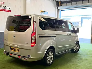 Used 2019 Ford Tourneo Custom Titanium L1 Silver - Interior and Exterior details 10
