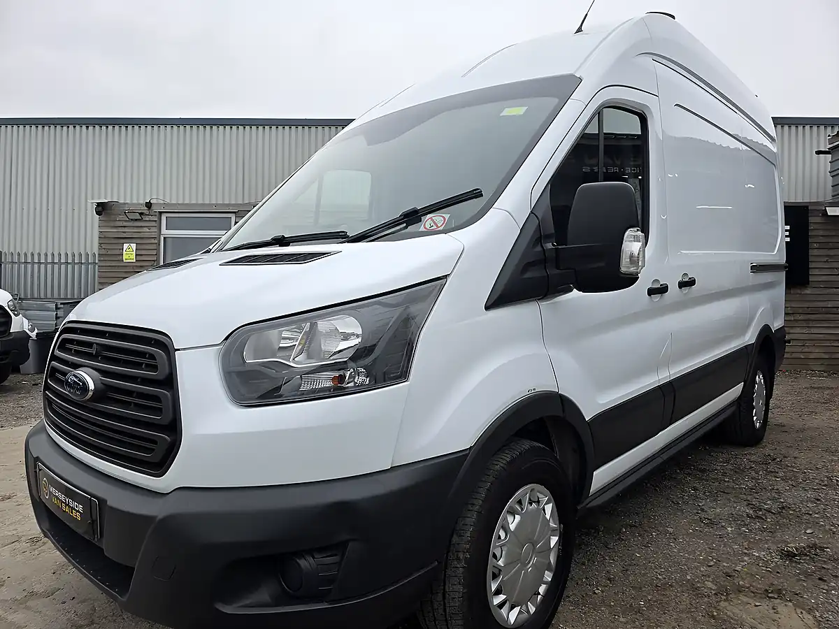 Used 2019 Ford Transit 350 Ecoblue Panel Van L2 H3 White - Interior and Exterior details 10