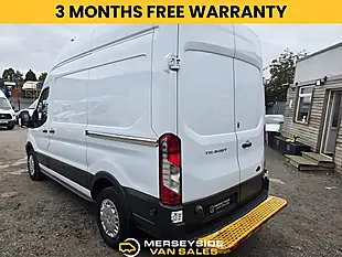 Used 2019 Ford Transit 350 Ecoblue Panel Van L2 H3 White - Interior and Exterior details 3