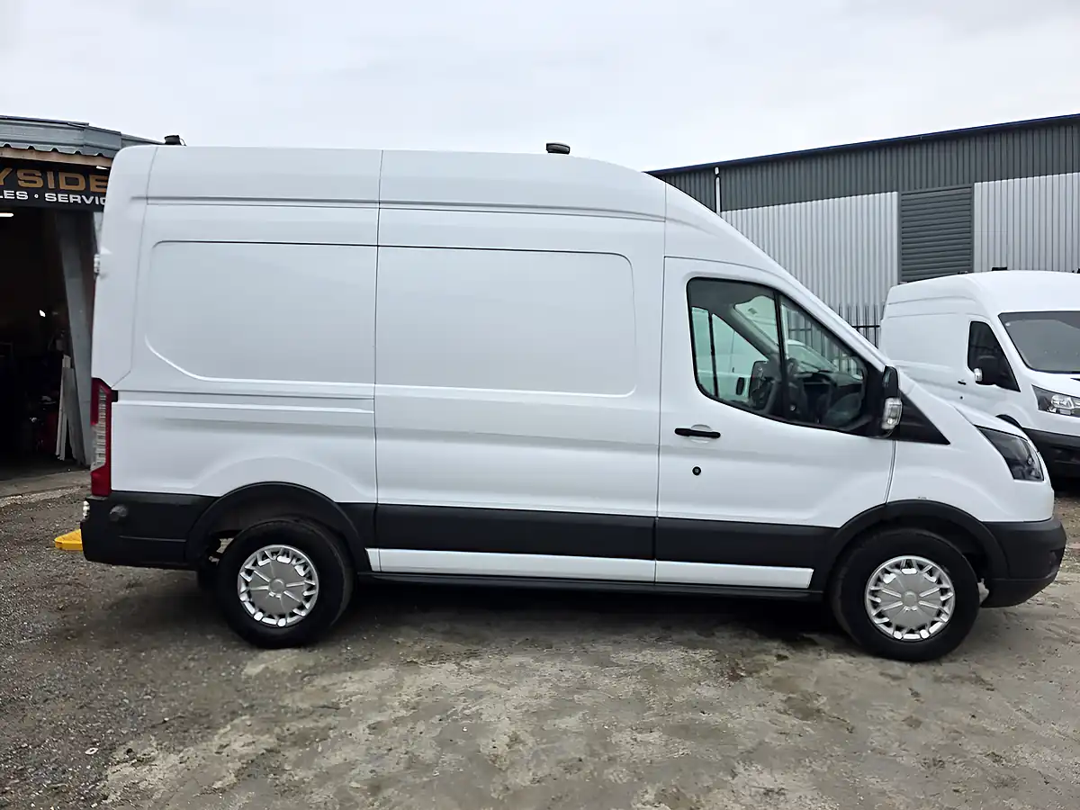 Used 2019 Ford Transit 350 Ecoblue Panel Van L2 H3 White - Interior and Exterior details 8