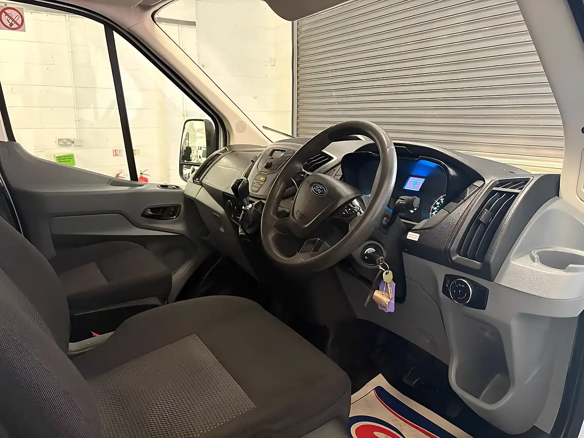 Used 2019 Ford Transit 350 FWD L2 H3 White - Interior and Exterior details 16