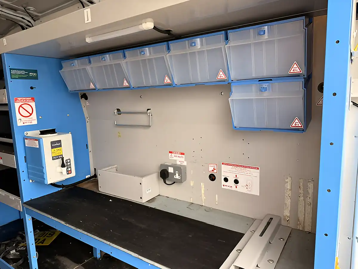 Used 2019 Ford Transit 350 L2 H3 Mobile Workshop White - Interior and Exterior details 8