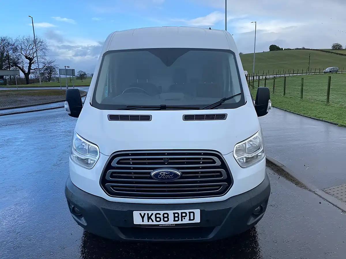Used 2019 Ford Transit 350 L2H2 Mwb White - Interior and Exterior details 5